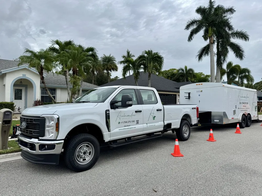 Expert residential landscaping for residential properties in West Palm Beach, FL by Ambassador Lawn & Landscape