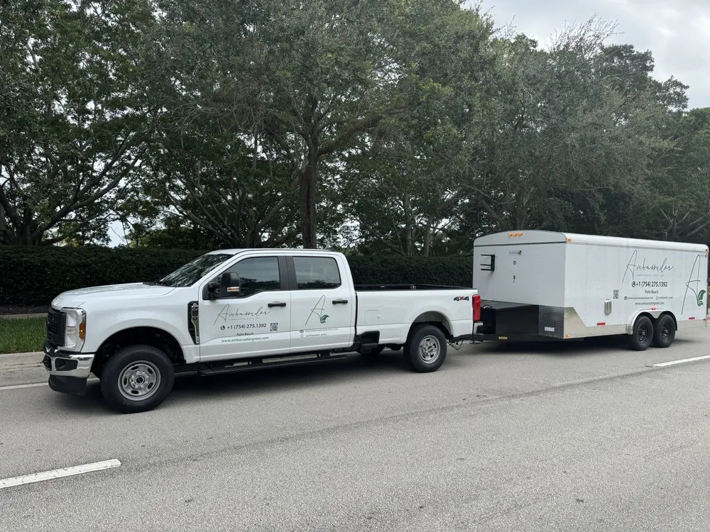 Local yard maintenance in West Palm Beach, FL - Ambassador Lawn & Landscape