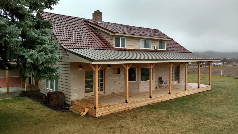 Custom yard maintenance in Omak, WA by Ambiance Construction