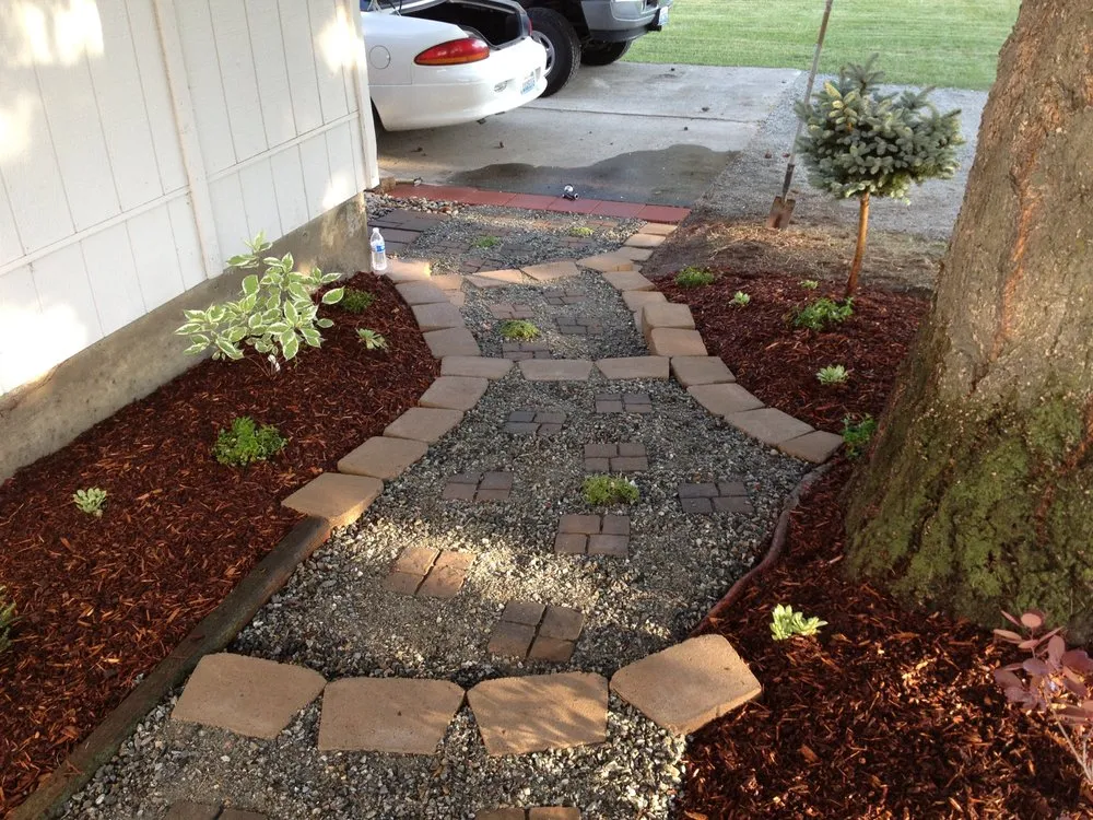 Trusted outdoor landscaping for homes in Omak, WA by Ambiance Construction