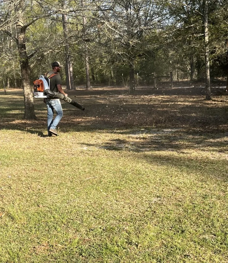 Affordable lawn mowing service for year-round maintenance in Waycross, GA by Ambition Lawns