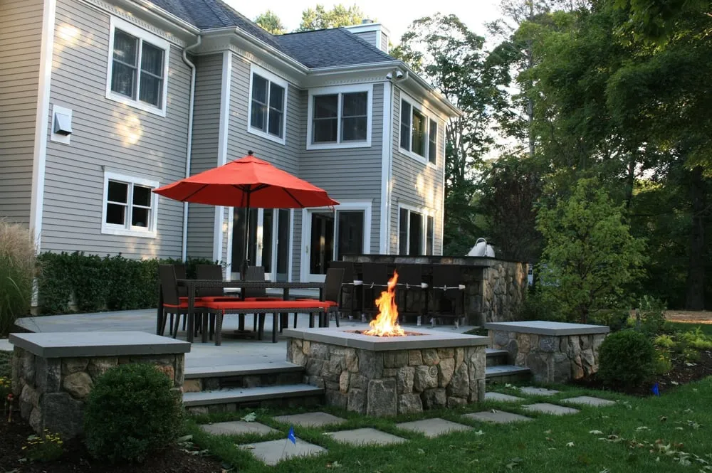 Local landscape installation in Redding, CT - Ambrosio Landscape Solutions