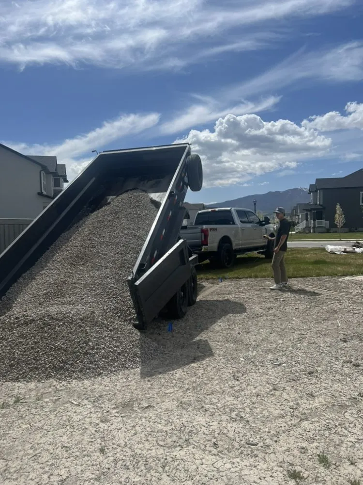 Expert garden landscaping in Daniel, UT by AMC