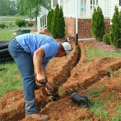 Local residential landscaping for year-round maintenance in Greensboro, NC by AMC Group