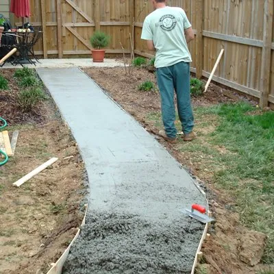 Professional garden landscaping with custom design in Greensboro, NC by AMC Group