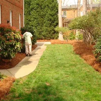 Expert outdoor landscaping in Greensboro, NC by AMC Group