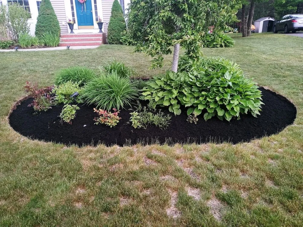 Affordable landscape installation for beautiful yards in Plymouth, MA by AMC landscape