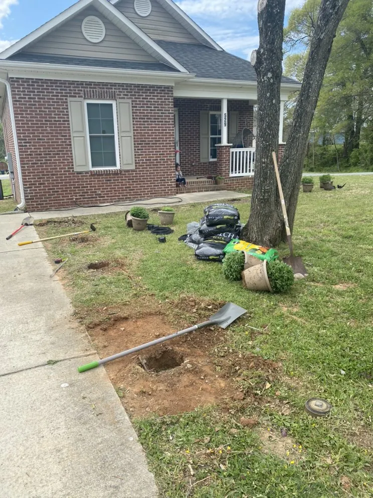 Custom landscape design in Lexington, NC - AMC Landscaping