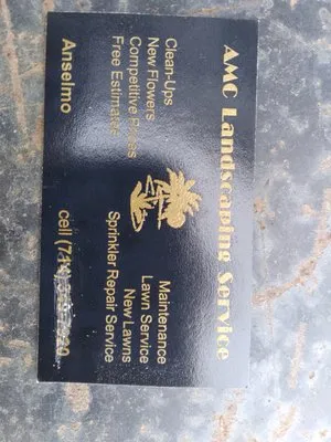 AMC Landscaping  Services Logo