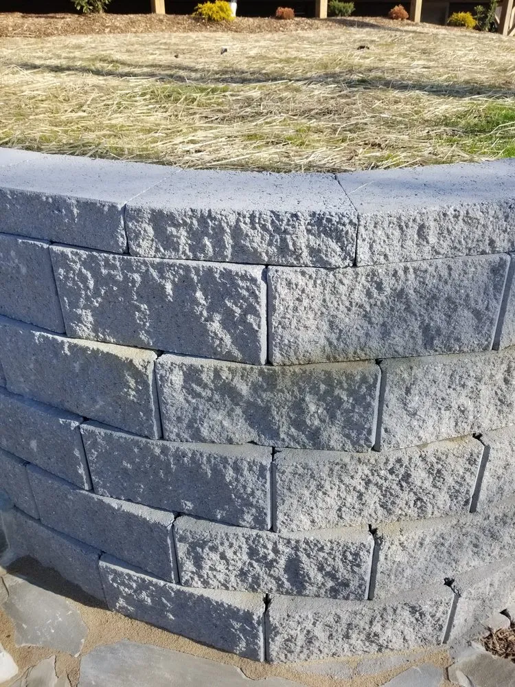 Affordable landscape design for year-round maintenance in Hendersonville, NC by AMD Landscaping