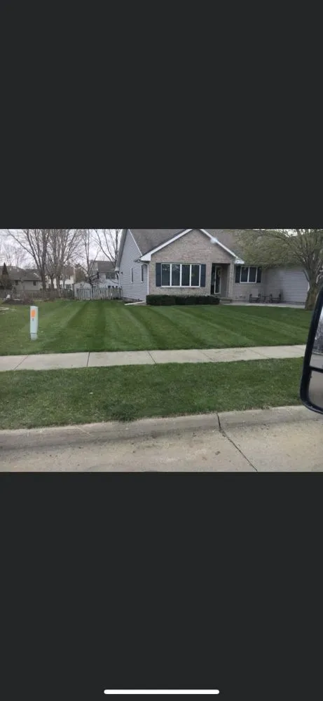 Local lawn mowing service with custom design across Iowa City, IA - Amelon Lawn Care