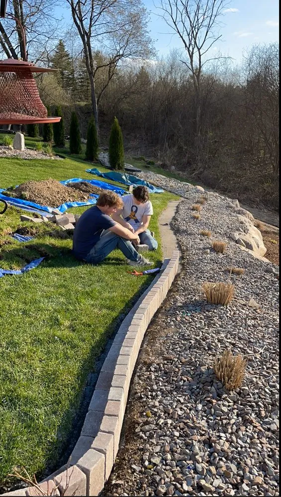 Local residential landscaping in Washington, MI by Amenal Labor