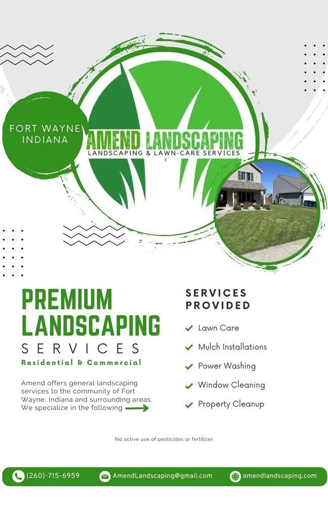 Expert lawn care service experts serving Fort Wayne, IN - Amend Landscaping