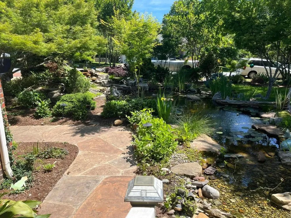 Custom yard maintenance near you across Graham, NC - American Aquascapes