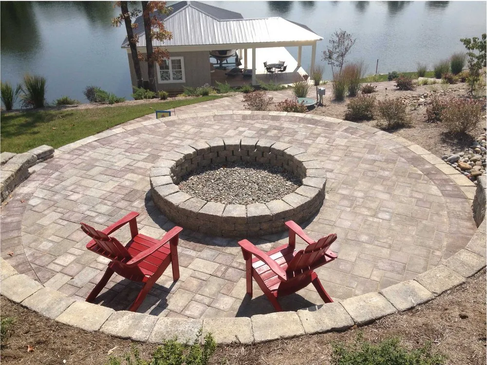 Professional landscape design in Graham, NC by American Aquascapes