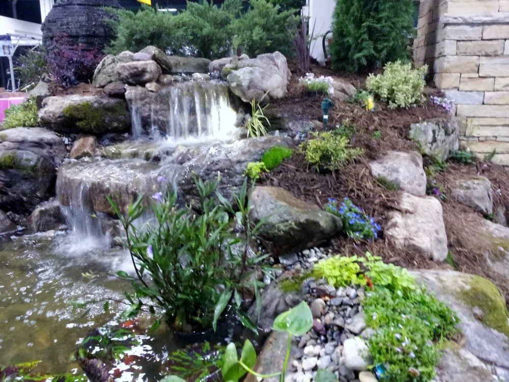 Local landscape design in Graham, NC by American Aquascapes