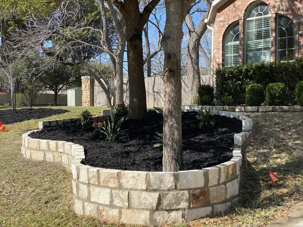 Reliable landscape installation in Austin, TX by American Arbors Tree Service