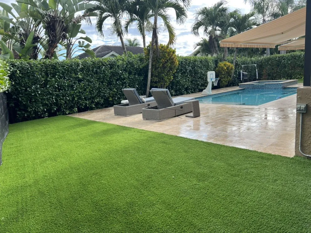 Affordable lawn mowing service for beautiful yards in Boca Raton, FL by American Artificial Grass - Boca Raton