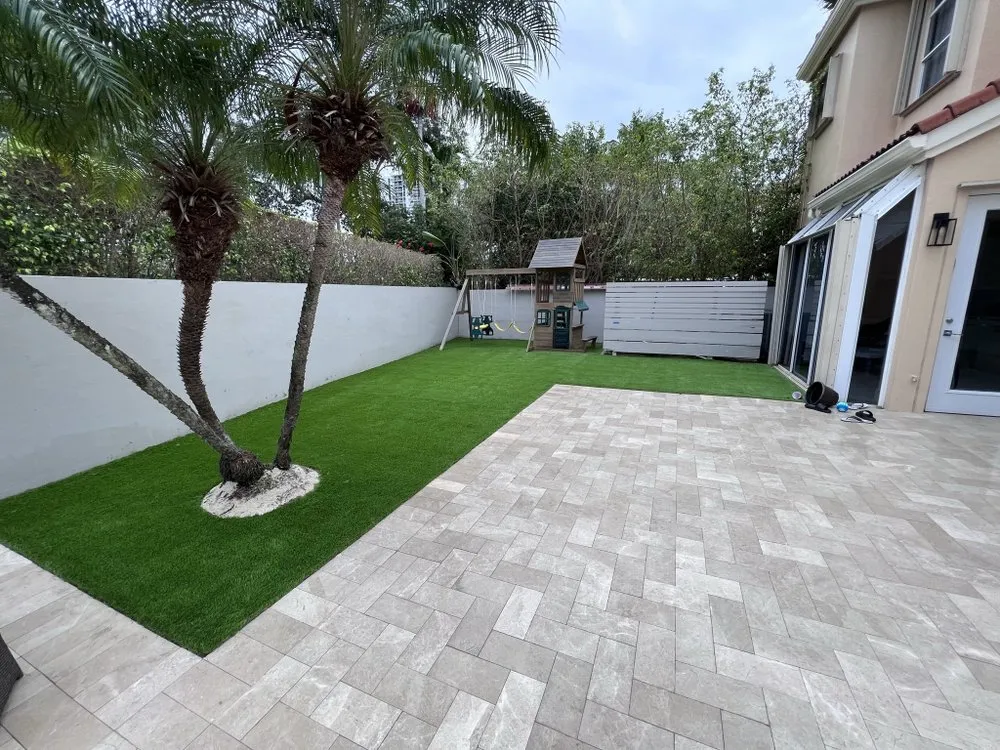 Top-rated garden landscaping for year-round maintenance in Boca Raton, FL by American Artificial Grass - Boca Raton