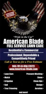 American Blade Lawn Care Logo