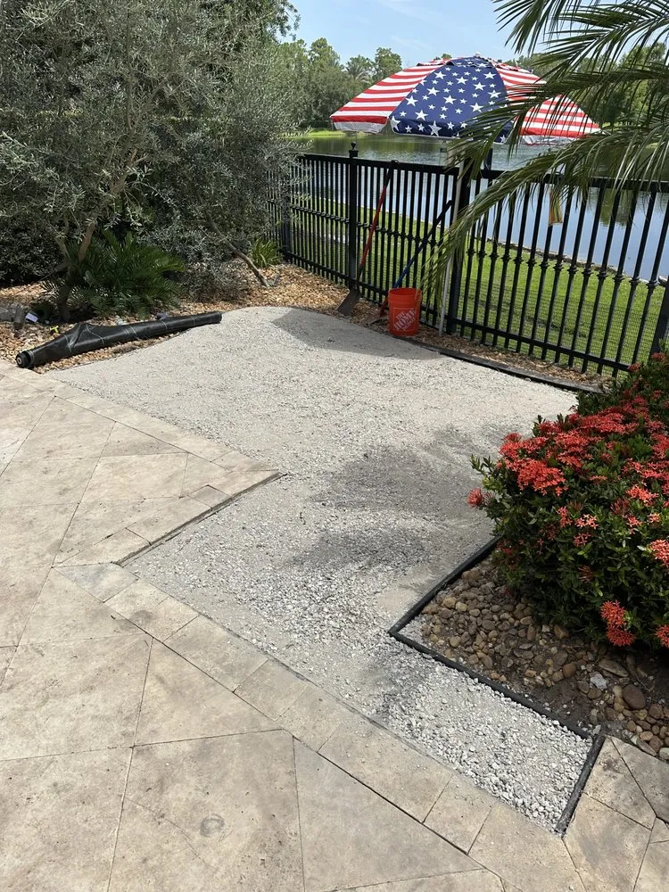 Custom garden landscaping in Orlando, FL - American Dream Landscape & Estate Management