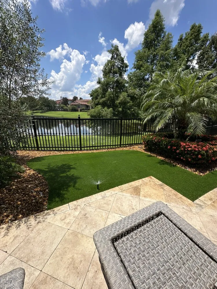 Local landscape installation in Orlando, FL by American Dream Landscape & Estate Management