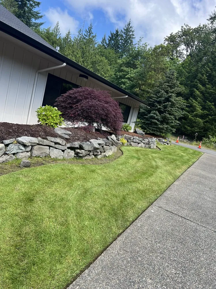 Custom residential landscaping in Belfair, WA - American Dream Landscapes