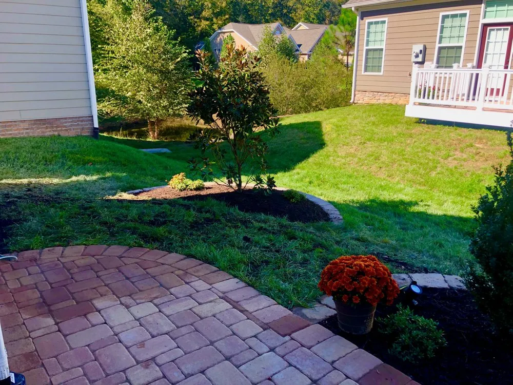 Custom residential landscaping in Orange, VA by American Dream Landscaping