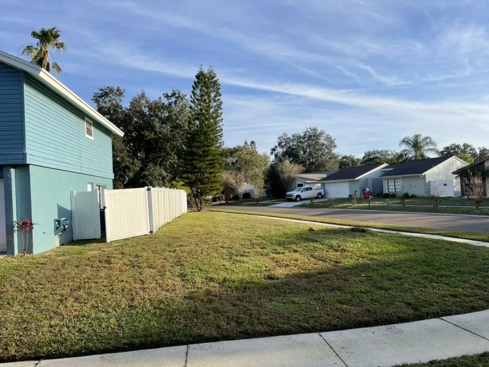 Professional lawn mowing service for outdoor upgrades in Tampa, FL by American Dream Lawn & Cleaning Service