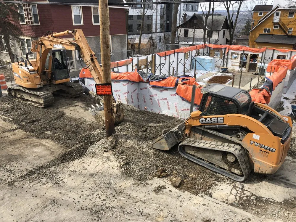 Professional residential landscaping in Spencer, NY - American Earthworks