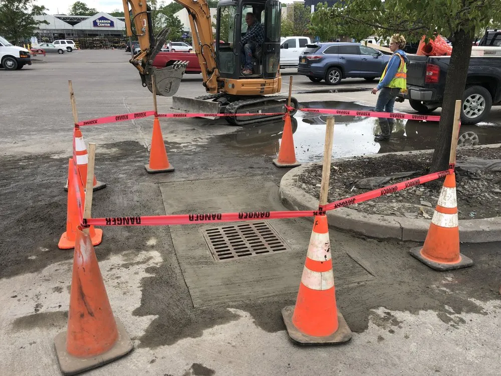 Custom landscape installation in Spencer, NY - American Earthworks