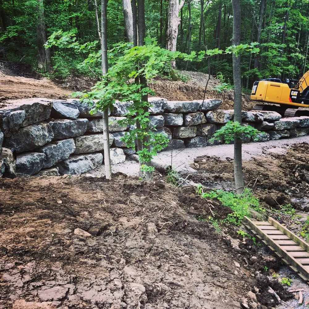 Expert yard maintenance with custom design across Spencer, NY - American Earthworks