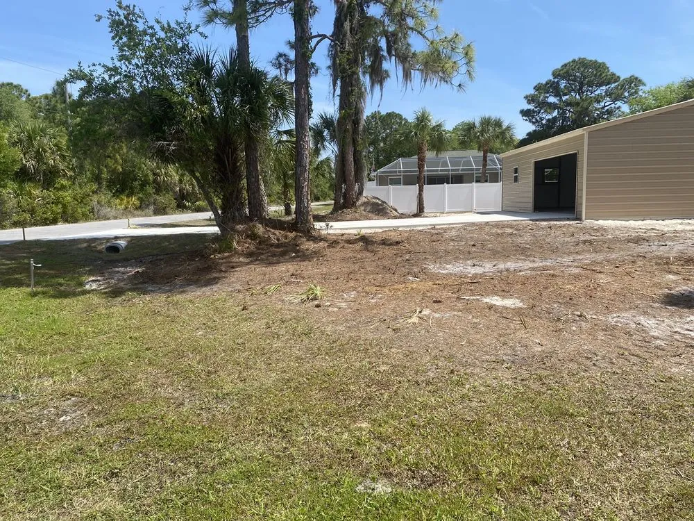 Expert yard cleanup service for beautiful yards in North Port, FL by American Excavation
