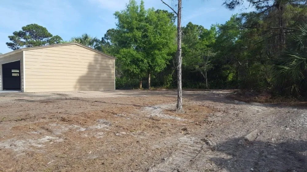 Professional yard maintenance in North Port, FL by American Excavation