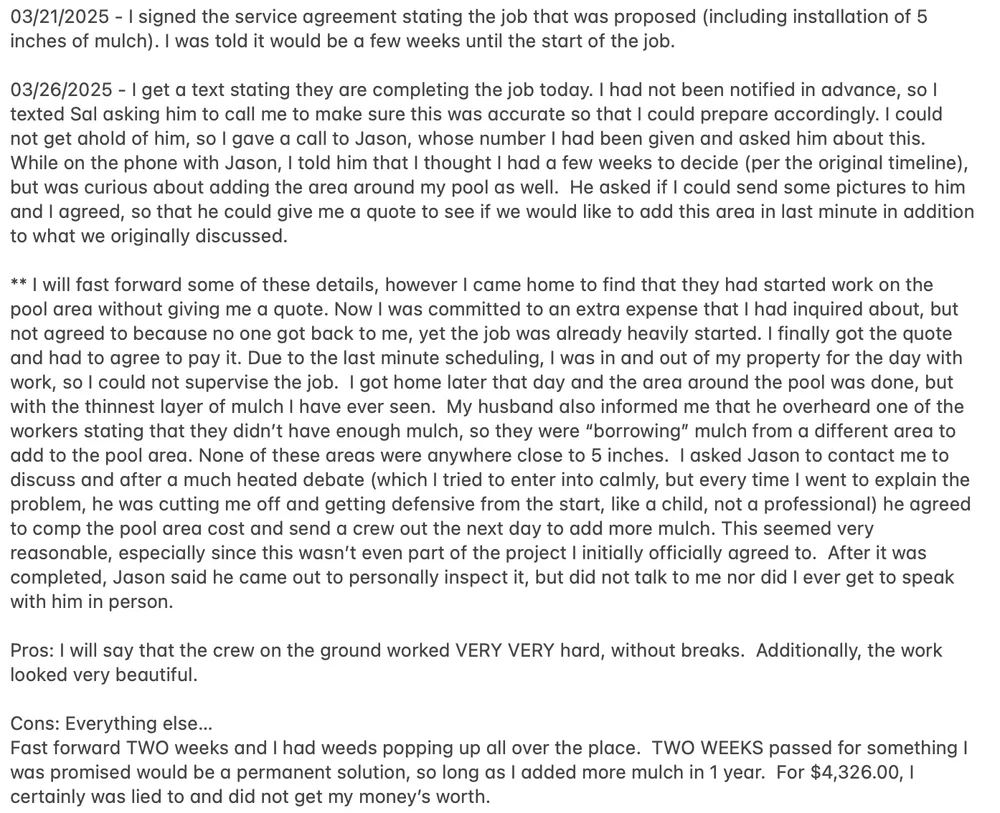 Local outdoor landscaping near you in Clover, SC by American Green Lawns