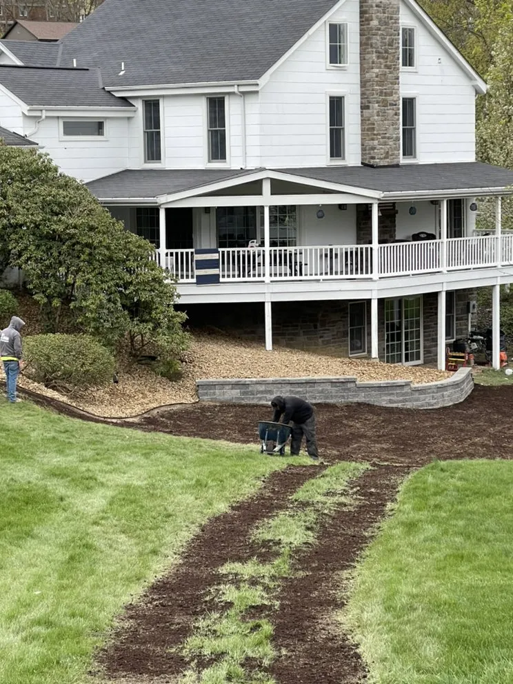 Top-rated yard cleanup service for homes in Oakdale, PA by American Groundskeeping