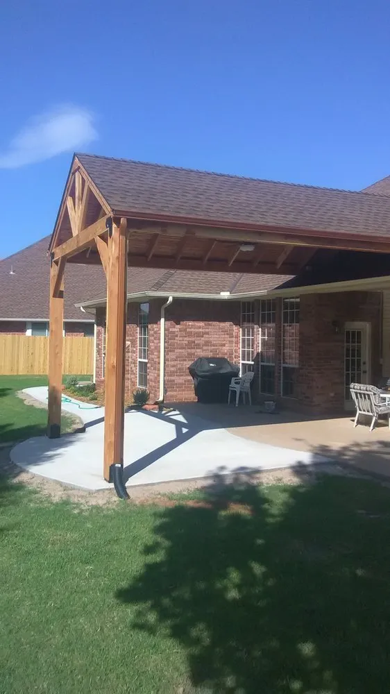 Local landscape installation in Edmond, OK by American Irrigation and Landscaping