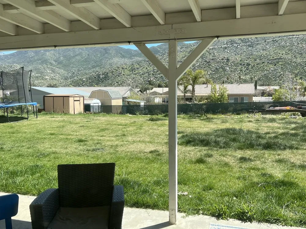 Professional lawn mowing service for outdoor upgrades in Romoland, CA by American Landscape Company