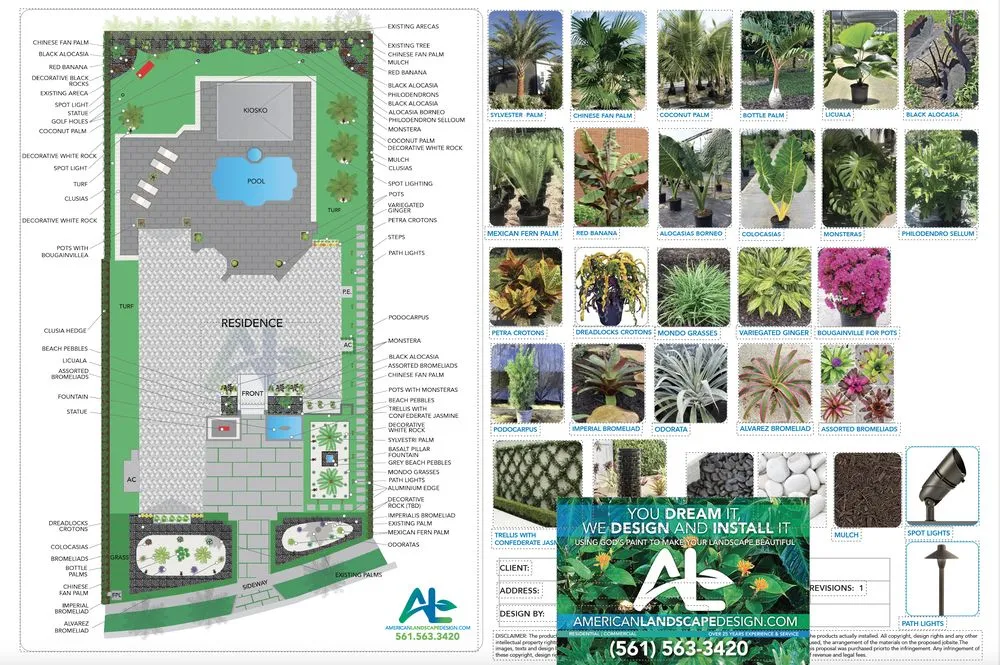 Professional landscaping services in West Palm Beach, FL - American Landscape Design