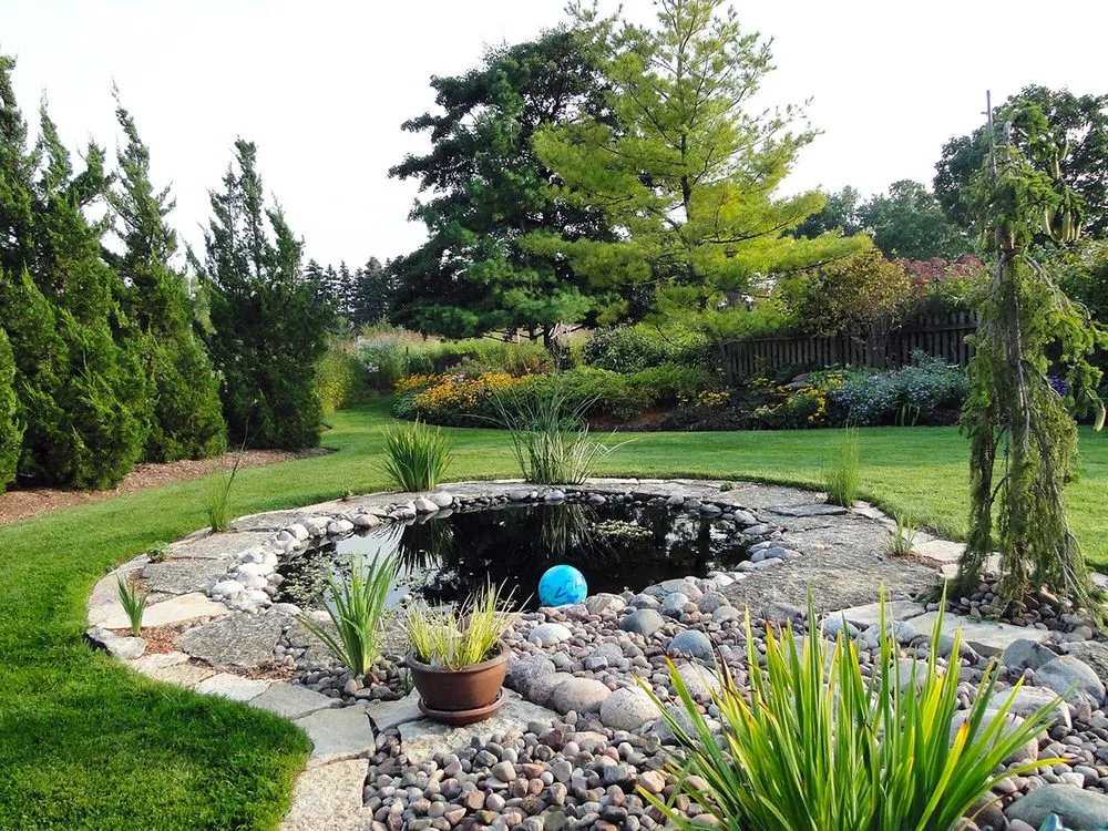Custom landscape design in Menomonee Falls, WI by American Landscape