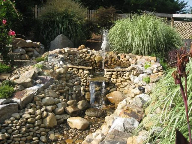 Custom landscape installation in Alpharetta, GA by American Landscaping Crew