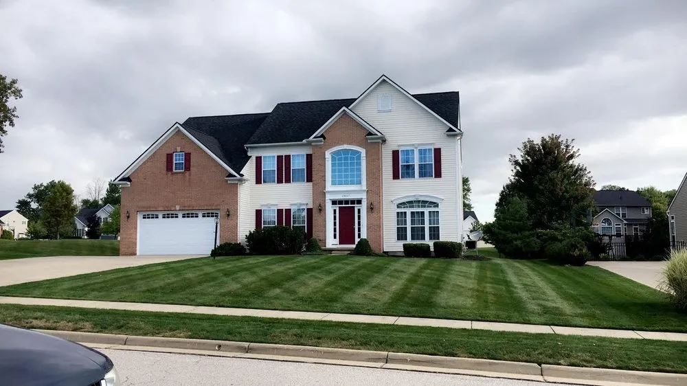 Professional garden landscaping for residential properties in Stow, OH by American Lawn & Landscaping