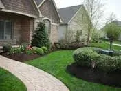 Custom garden landscaping in Leavenworth, KS by American Lawn and Fence