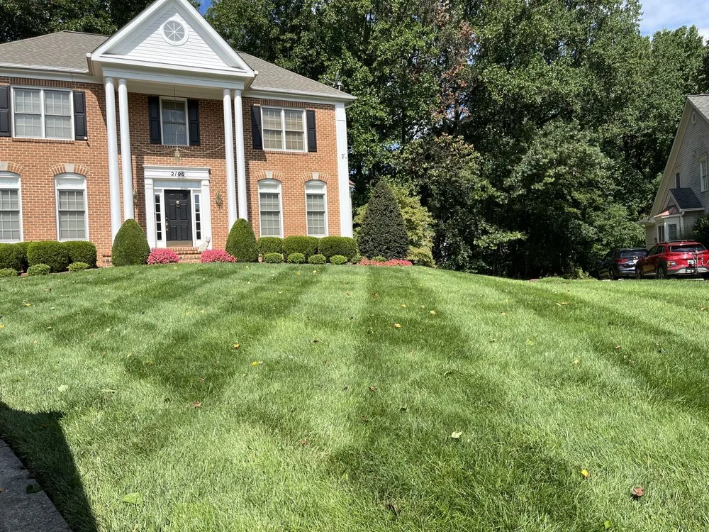 Professional landscape design with custom design in Sykesville, MD by American Lawn and Tree Specialists