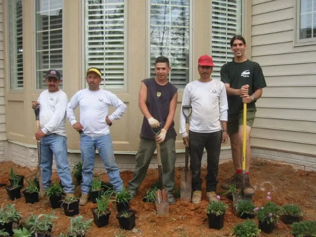 Custom landscaping services for residential properties across Leesburg, VA - American Lawn Brothers
