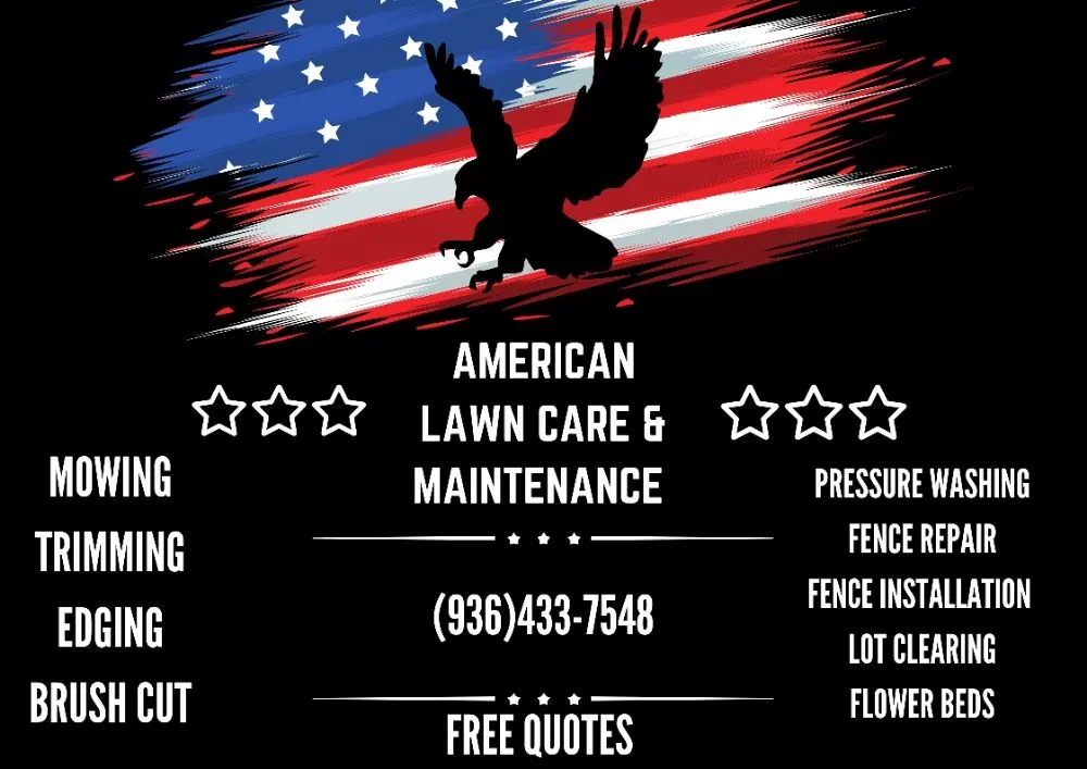 Local landscaping services in Shepherd, TX - American Lawn Care & Maintenance