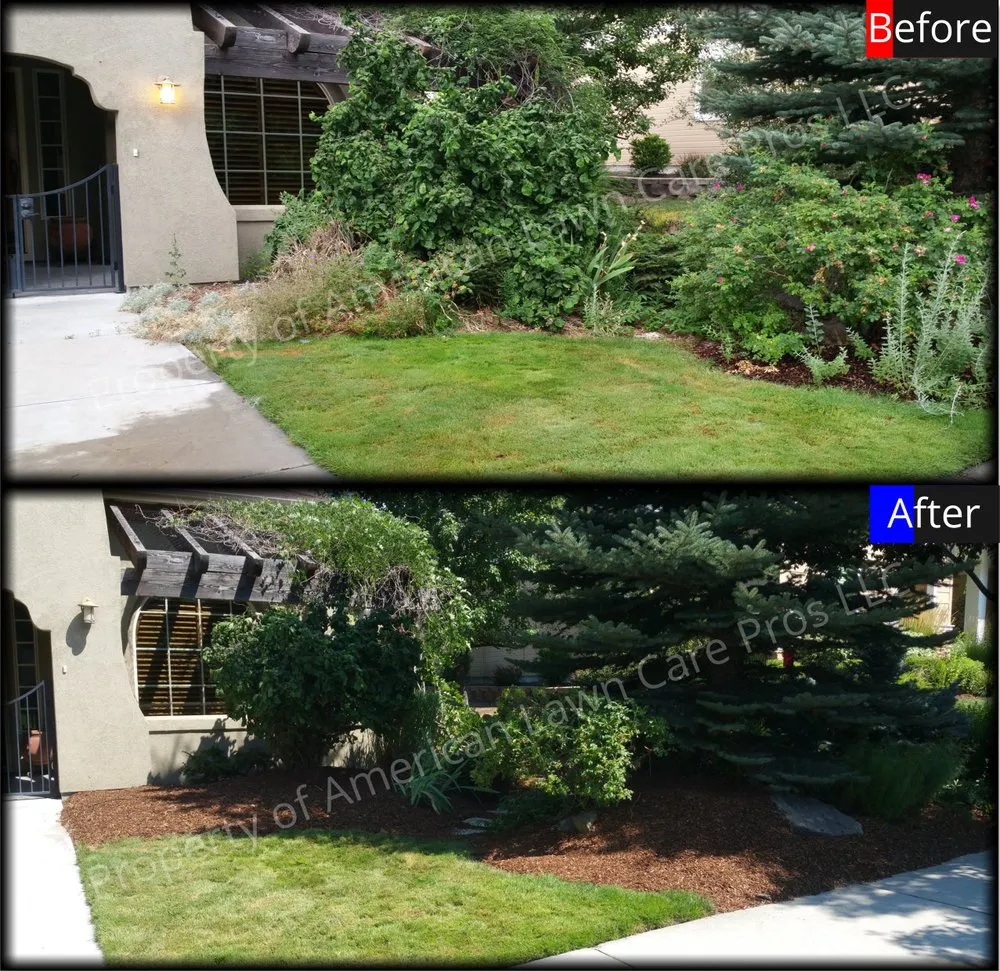 Local residential landscaping with custom design across Eagle, ID - American Lawn Care Pros