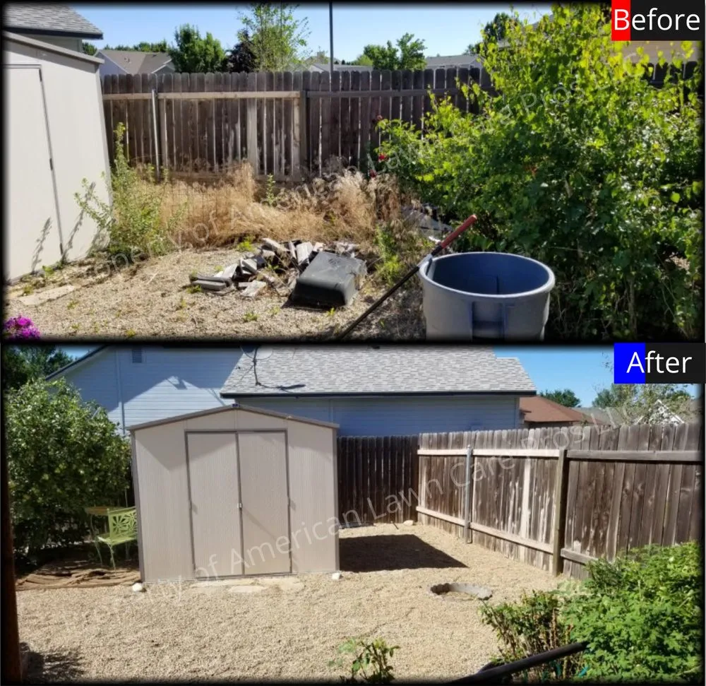 Expert yard cleanup service in Eagle, ID by American Lawn Care Pros