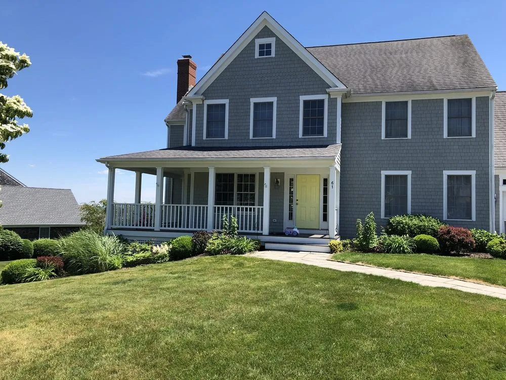 Professional outdoor landscaping for residential properties across Portsmouth, RI - American Lawn Service