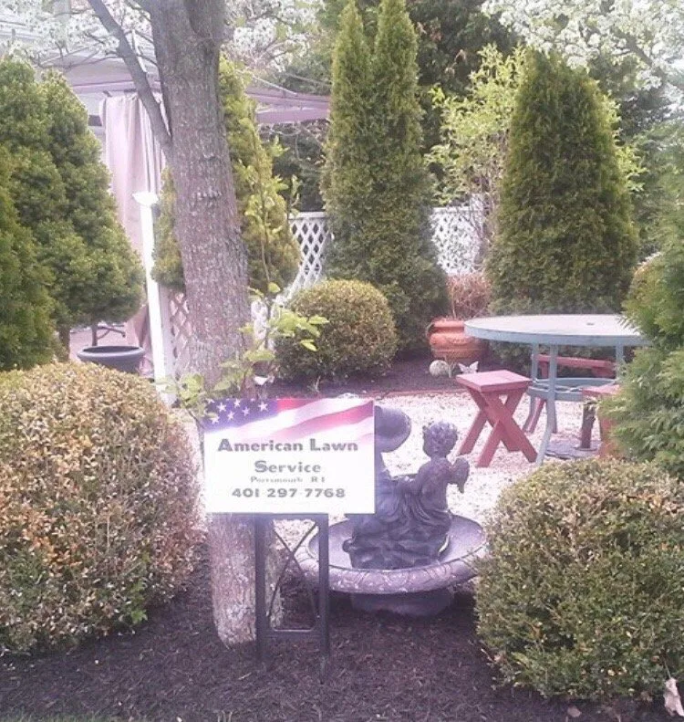 Local outdoor landscaping for year-round maintenance in Portsmouth, RI by American Lawn Service